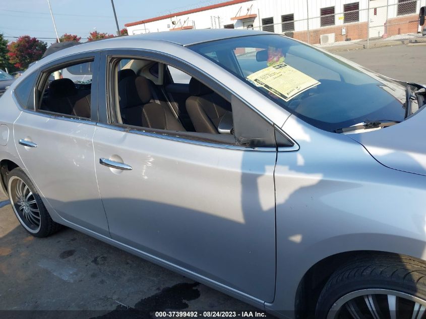 2014 NISSAN SENTRA S - 3N1AB7AP3EY223085