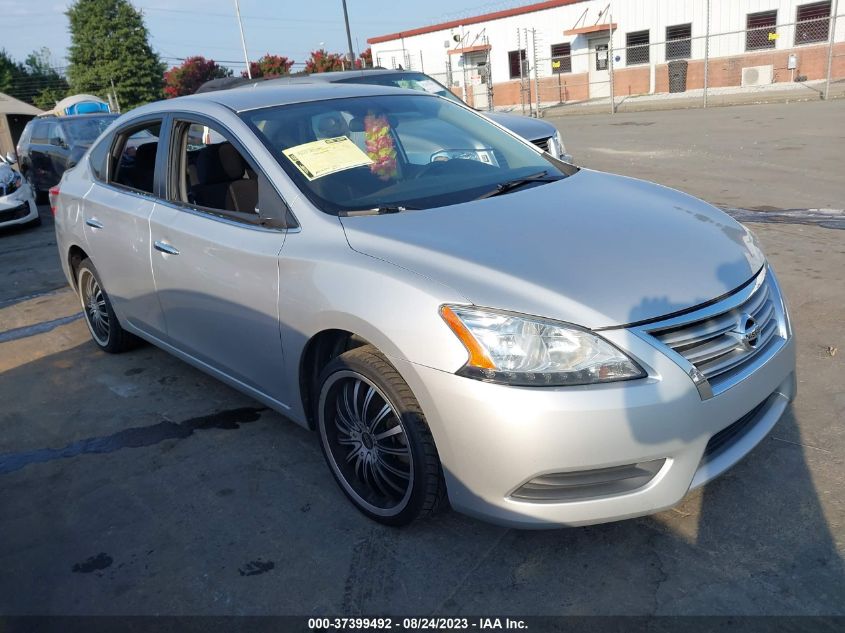 2014 NISSAN SENTRA S - 3N1AB7AP3EY223085