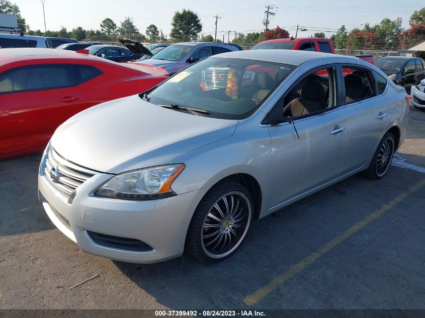 2014 NISSAN SENTRA S - 3N1AB7AP3EY223085