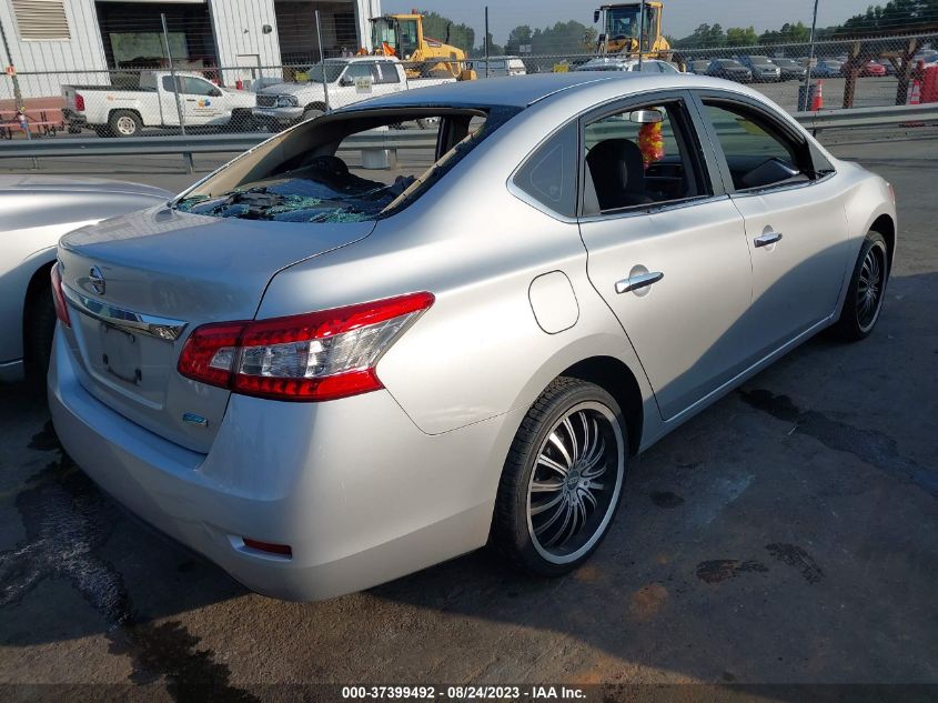 2014 NISSAN SENTRA S - 3N1AB7AP3EY223085