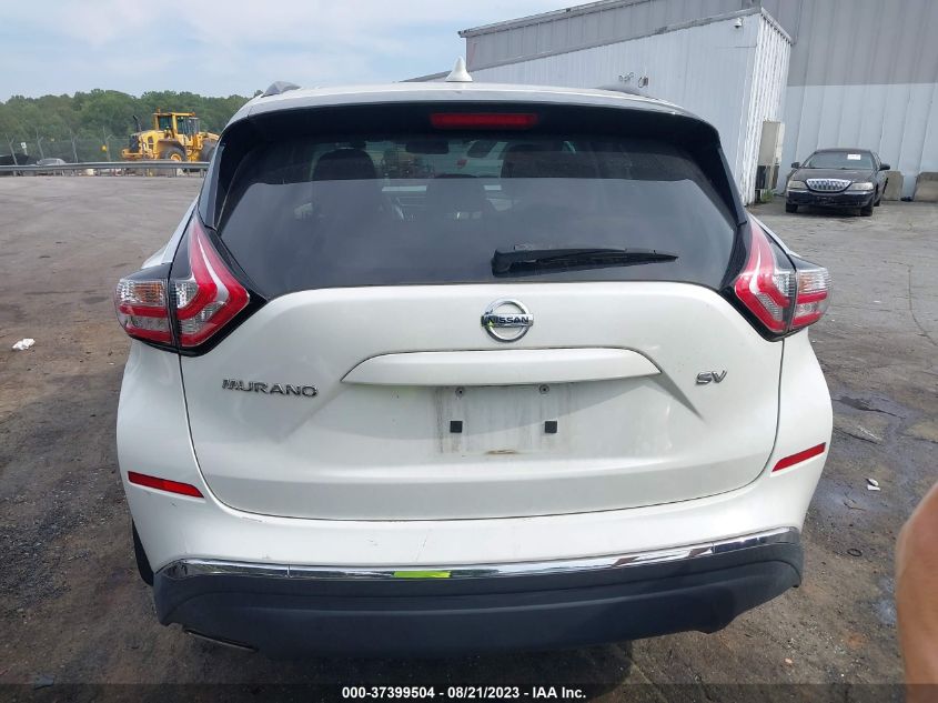 2017 NISSAN MURANO SV - 5N1AZ2MG2HN122480
