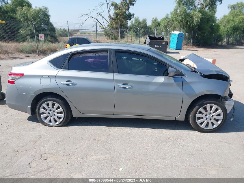 2013 NISSAN SENTRA S - 3N1AB7AP8DL744802
