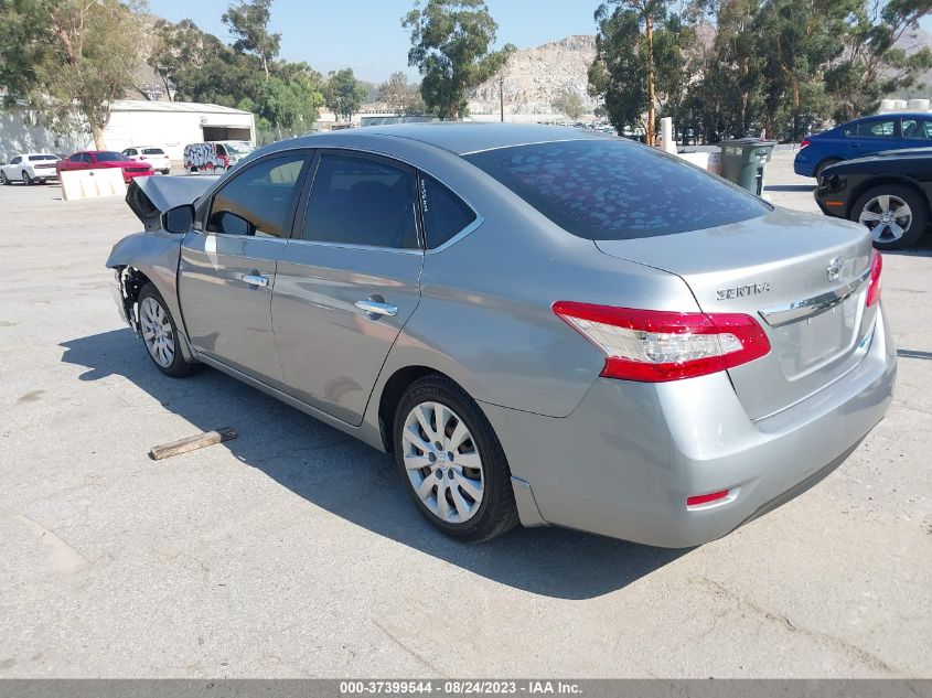 2013 NISSAN SENTRA S - 3N1AB7AP8DL744802