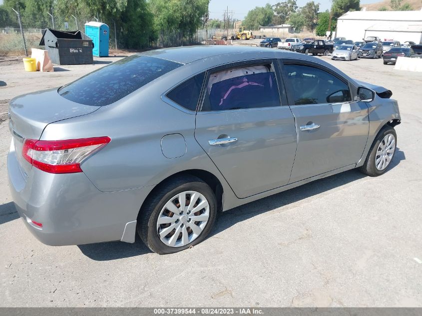 2013 NISSAN SENTRA S - 3N1AB7AP8DL744802