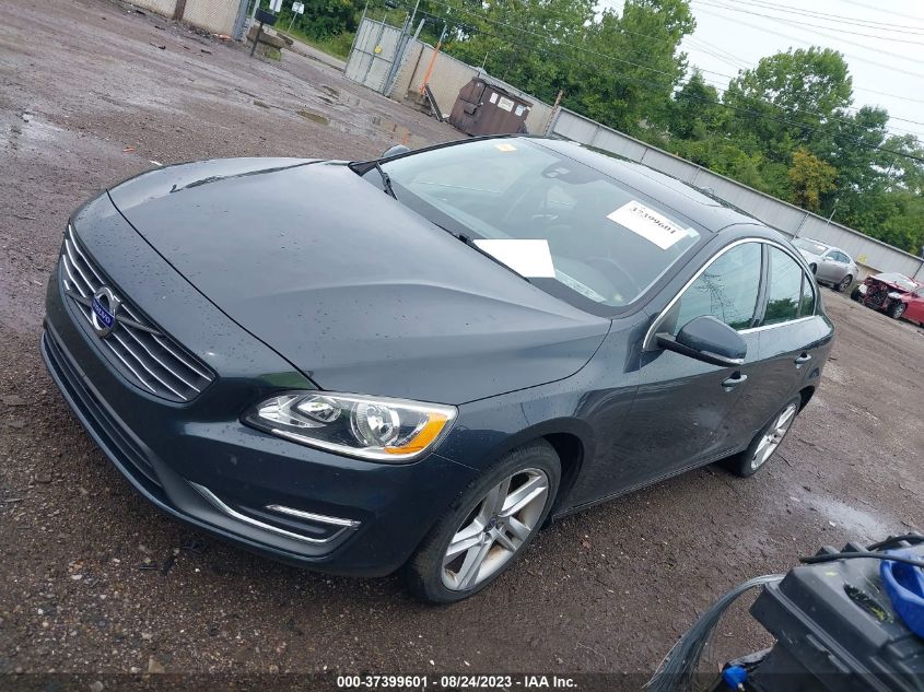 2015 VOLVO S60 T5 DRIVE-E PREMIER - YV140MFB1F1304100