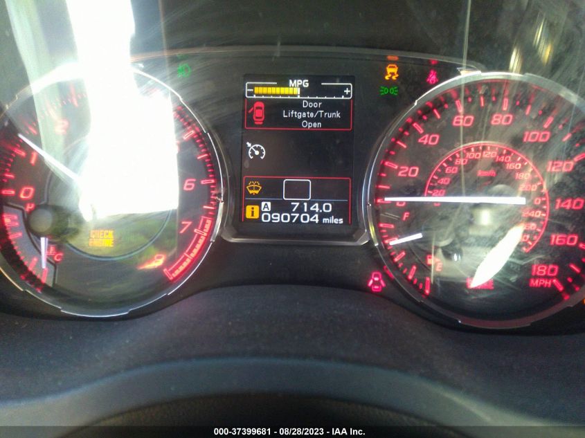 2016 SUBARU WRX PREMIUM - JF1VA1E68G9822904
