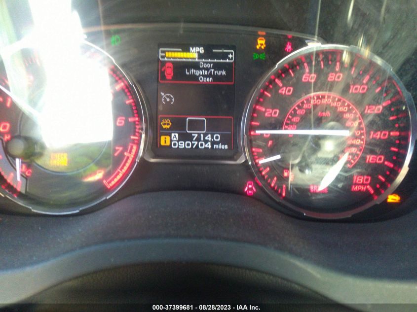2016 SUBARU WRX PREMIUM - JF1VA1E68G9822904