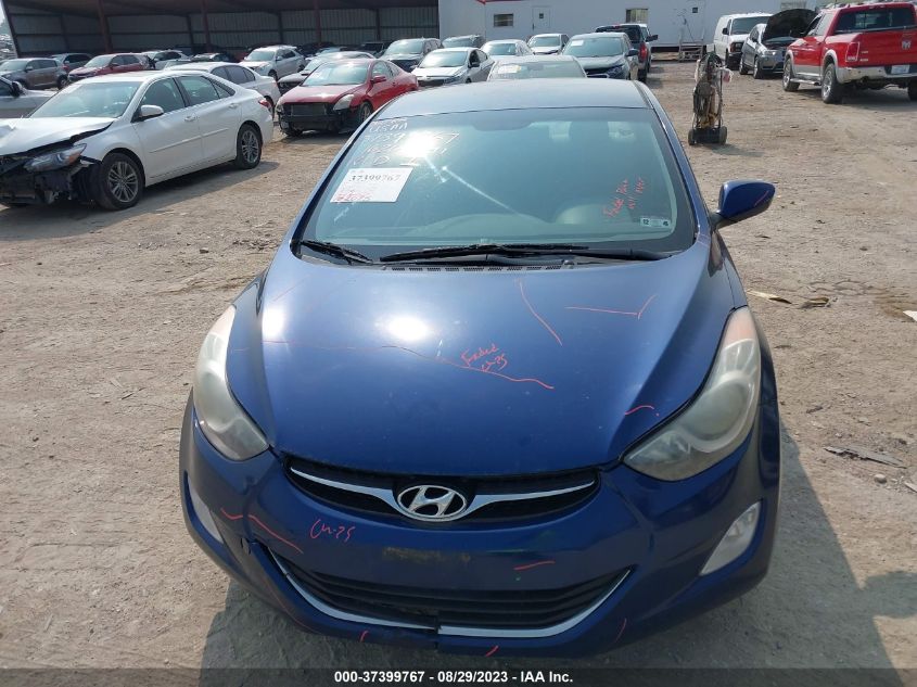 2013 HYUNDAI ELANTRA GLS - KMHDH4AE7DU671557
