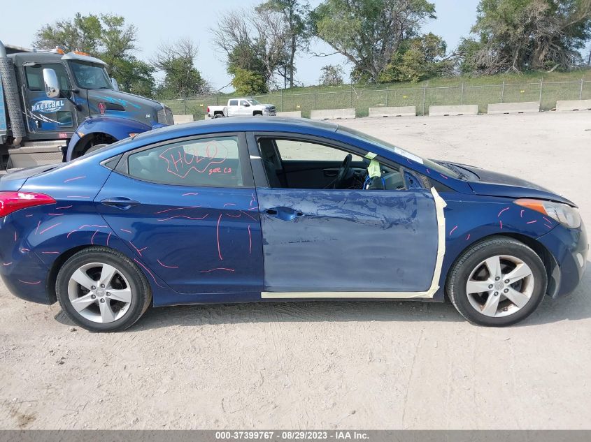 2013 HYUNDAI ELANTRA GLS - KMHDH4AE7DU671557