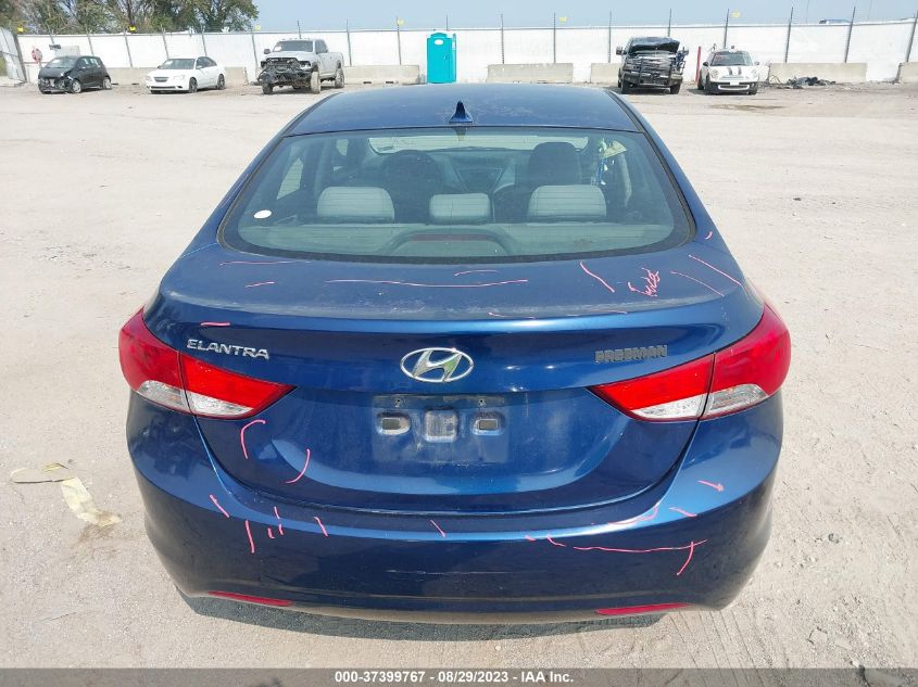 2013 HYUNDAI ELANTRA GLS - KMHDH4AE7DU671557