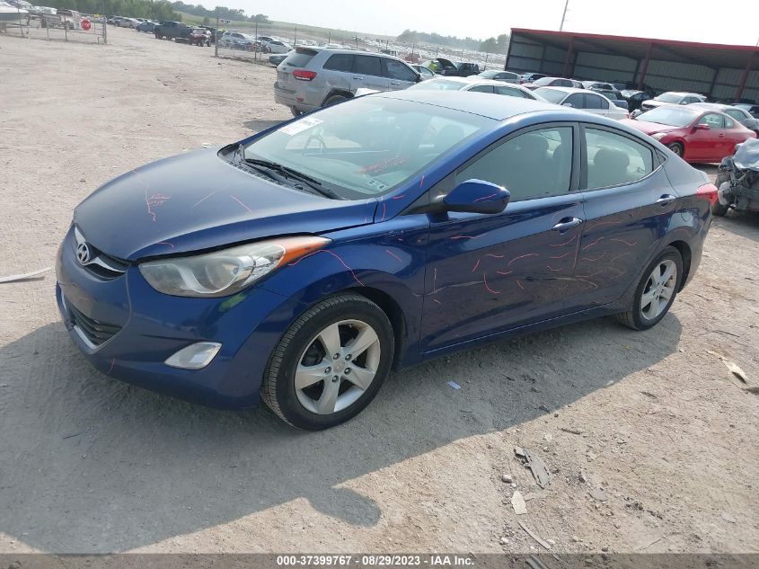 2013 HYUNDAI ELANTRA GLS - KMHDH4AE7DU671557