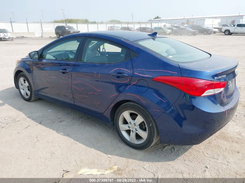 2013 HYUNDAI ELANTRA GLS - KMHDH4AE7DU671557