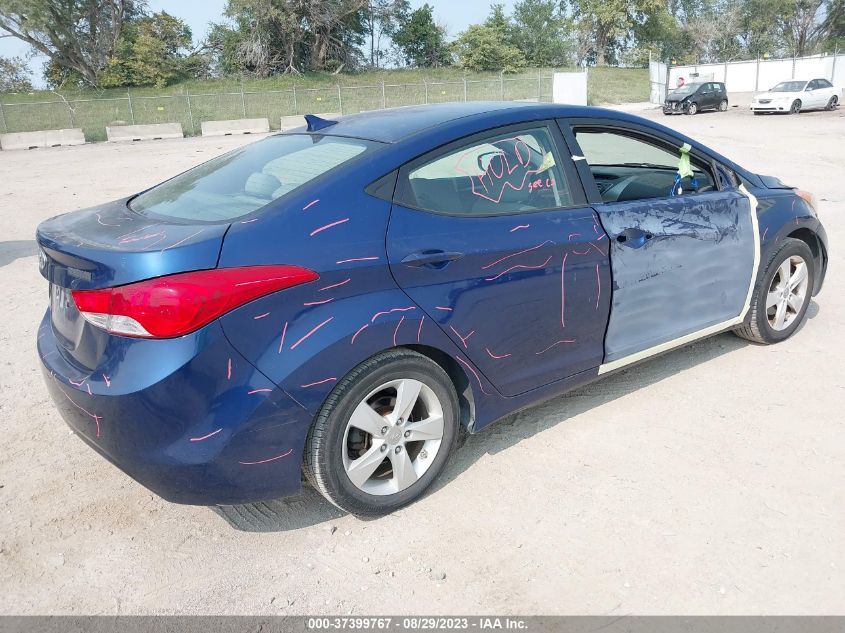 2013 HYUNDAI ELANTRA GLS - KMHDH4AE7DU671557