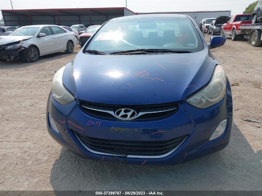 2013 HYUNDAI ELANTRA GLS - KMHDH4AE7DU671557