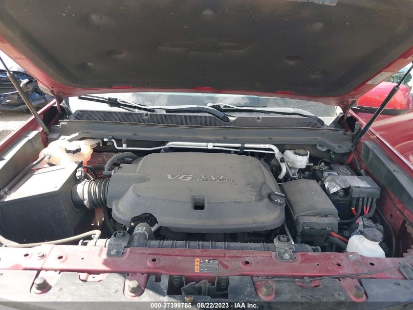 2019 CHEVROLET COLORADO 4WD Z71 - 1GCGTDEN3K1153275