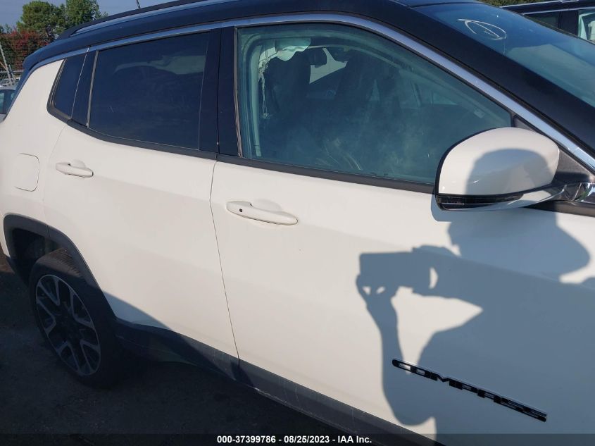 VIN 3C4NJDCBXJT104796 2018 JEEP COMPASS LIMITED