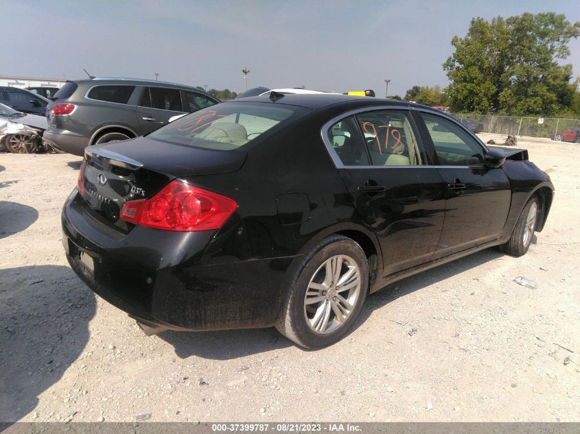 2013 INFINITI G37 SEDAN X JN1CV6ARXDM766625