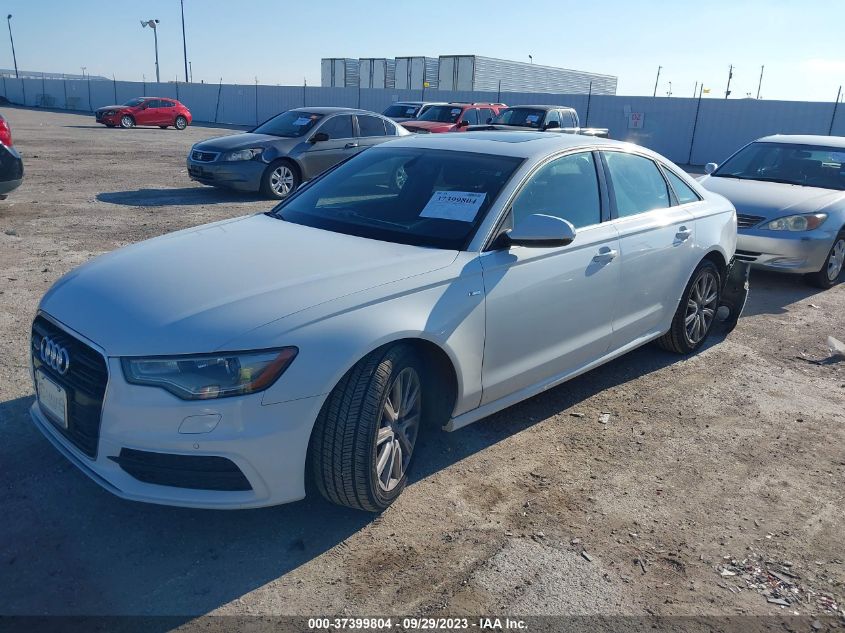 2015 AUDI A6 3.0L TDI PREMIUM PLUS - WAUFMAFC2FN015856