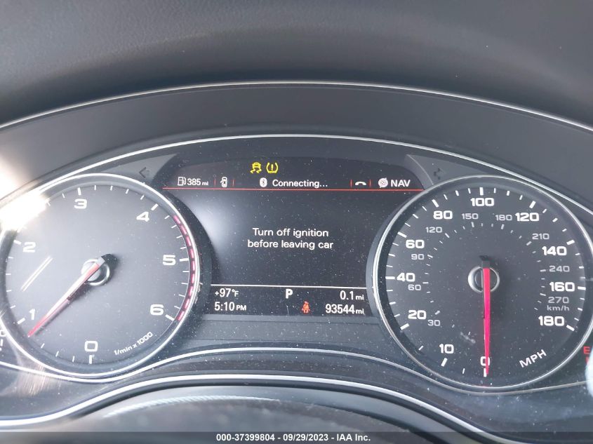 2015 AUDI A6 3.0L TDI PREMIUM PLUS - WAUFMAFC2FN015856