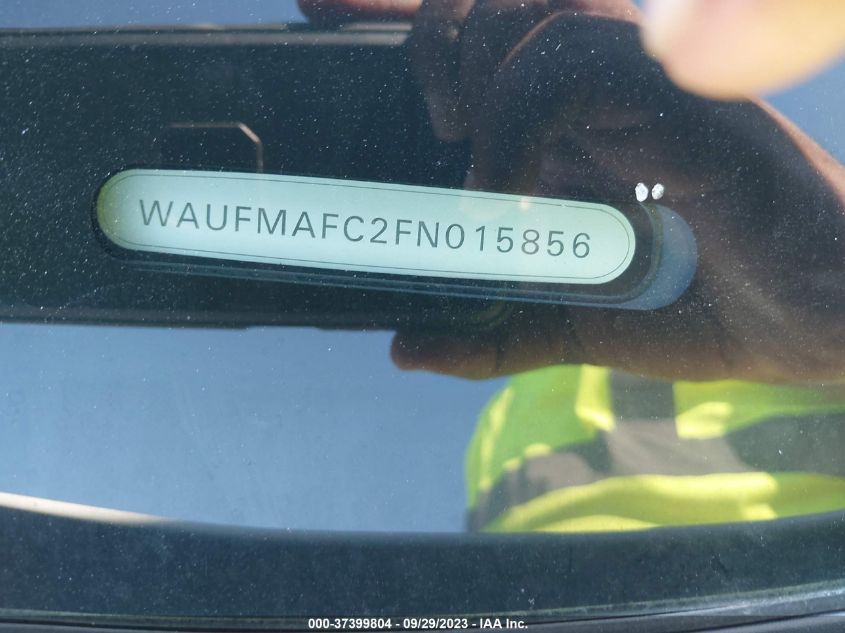 2015 AUDI A6 3.0L TDI PREMIUM PLUS - WAUFMAFC2FN015856
