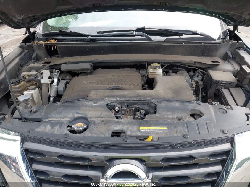 2018 NISSAN PATHFINDER PLATINUM - 5N1DR2MM3JC612334