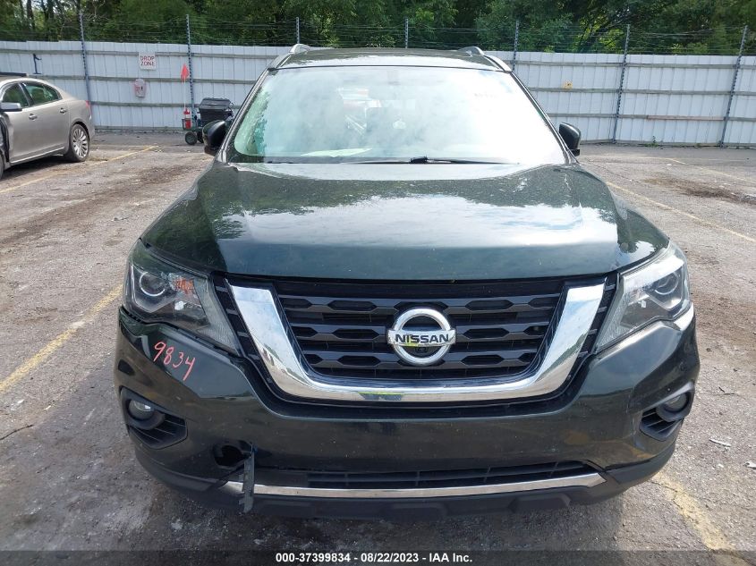 2018 NISSAN PATHFINDER PLATINUM - 5N1DR2MM3JC612334