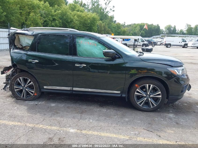 2018 NISSAN PATHFINDER PLATINUM - 5N1DR2MM3JC612334