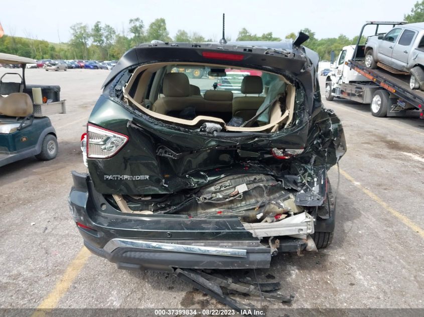 2018 NISSAN PATHFINDER PLATINUM - 5N1DR2MM3JC612334