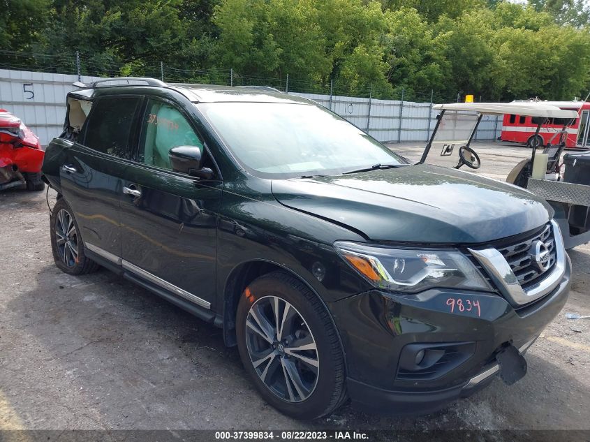 2018 NISSAN PATHFINDER PLATINUM - 5N1DR2MM3JC612334