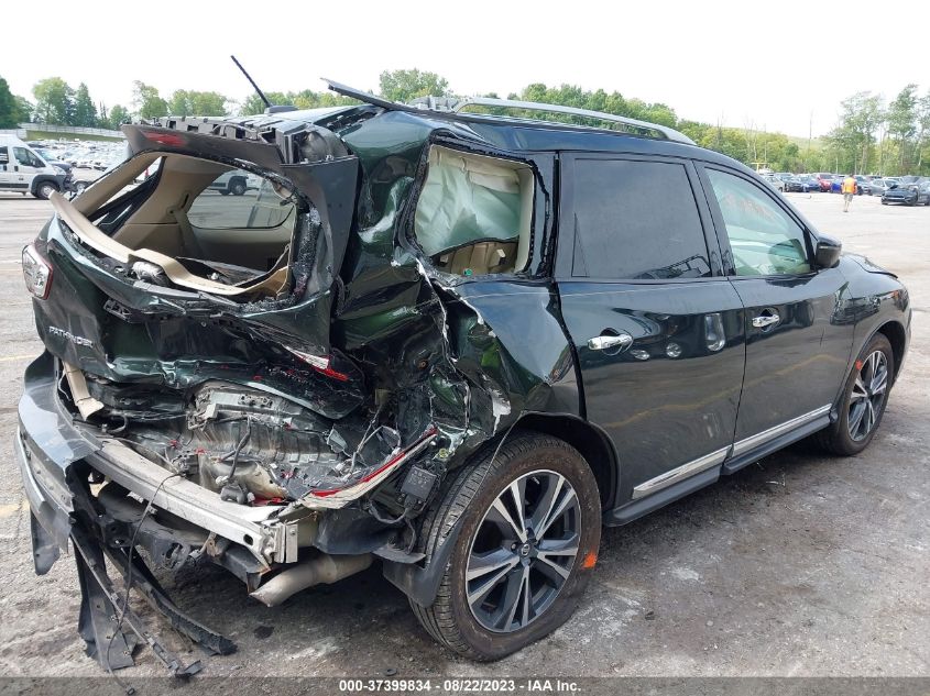 2018 NISSAN PATHFINDER PLATINUM - 5N1DR2MM3JC612334