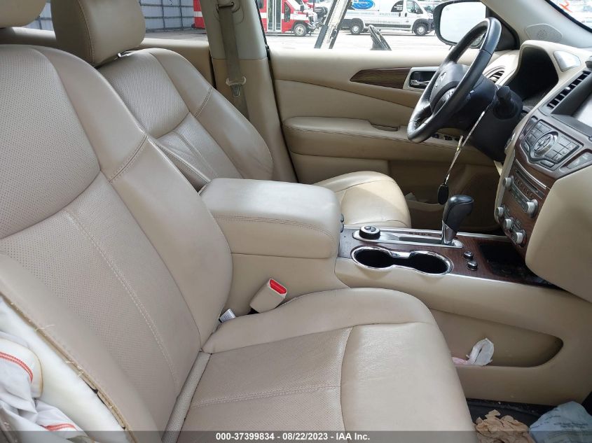 2018 NISSAN PATHFINDER PLATINUM - 5N1DR2MM3JC612334