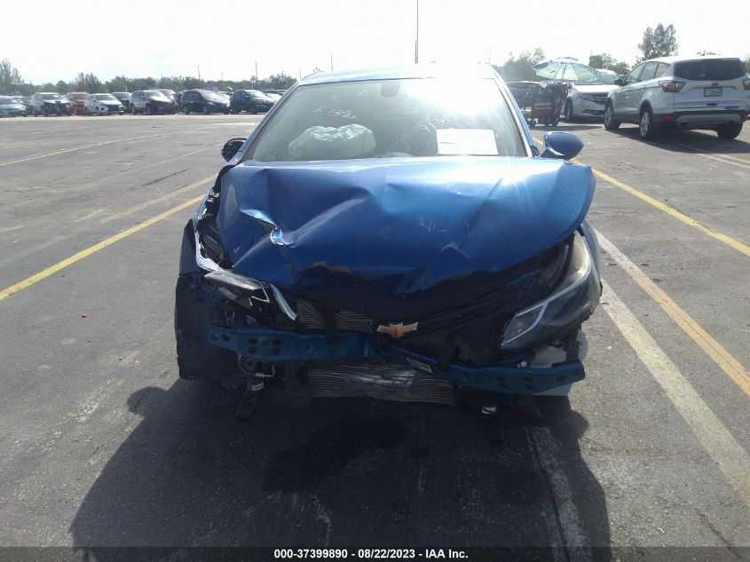 2018 CHEVROLET CRUZE LT - 1G1BE5SM7J7134948