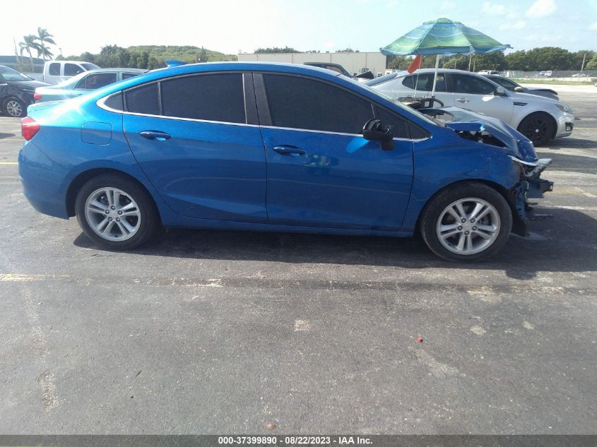 2018 CHEVROLET CRUZE LT - 1G1BE5SM7J7134948