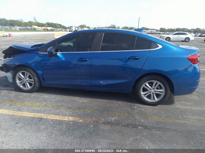 2018 CHEVROLET CRUZE LT - 1G1BE5SM7J7134948
