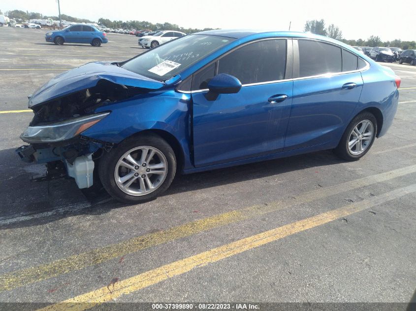 2018 CHEVROLET CRUZE LT - 1G1BE5SM7J7134948