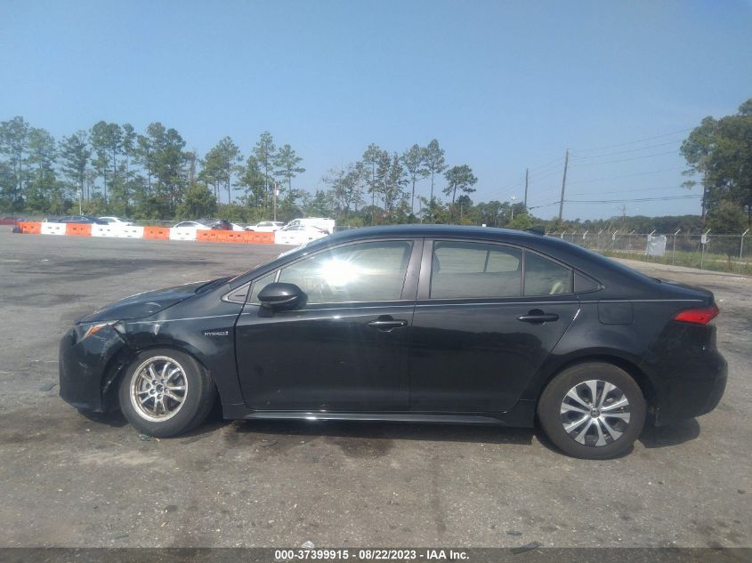 2021 TOYOTA COROLLA HYBRID LE - JTDEAMDE1MJ032827