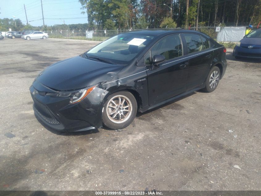 2021 TOYOTA COROLLA HYBRID LE - JTDEAMDE1MJ032827