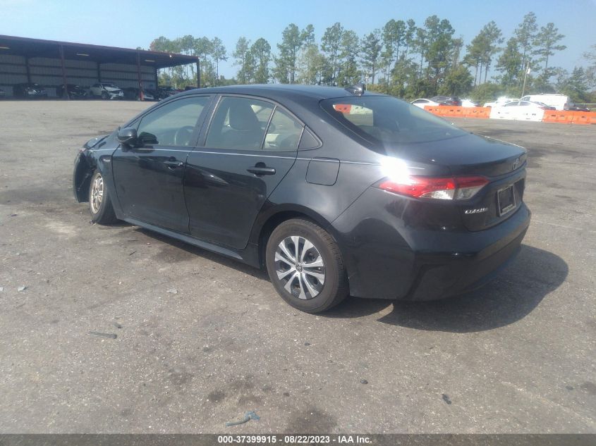 2021 TOYOTA COROLLA HYBRID LE - JTDEAMDE1MJ032827