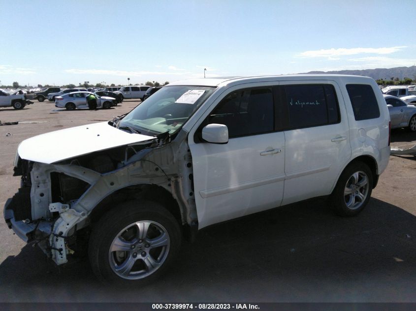 2013 HONDA PILOT EX-L - 5FNYF4H71DB043537