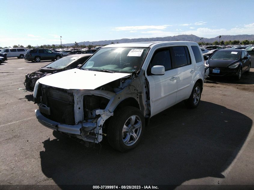 2013 HONDA PILOT EX-L - 5FNYF4H71DB043537