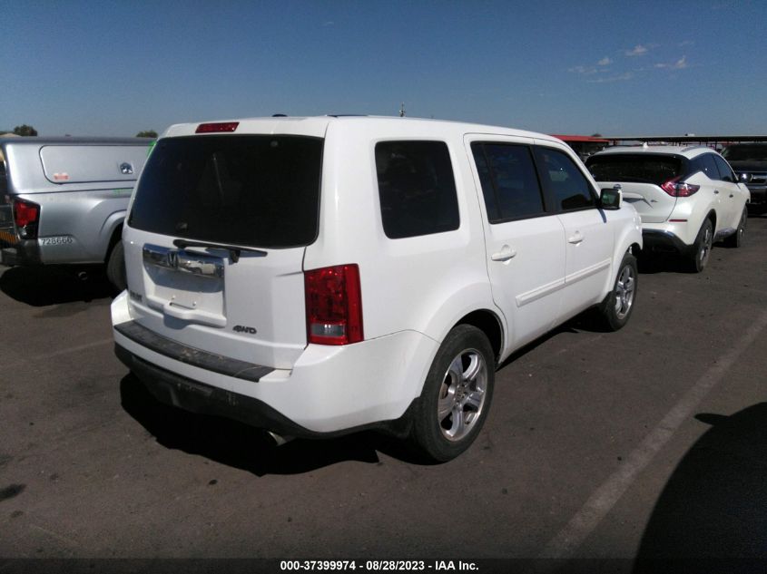 2013 HONDA PILOT EX-L - 5FNYF4H71DB043537