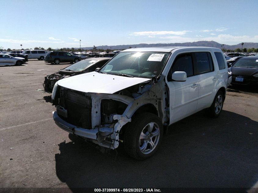 2013 HONDA PILOT EX-L - 5FNYF4H71DB043537