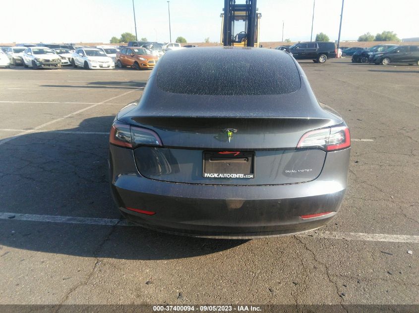 2020 TESLA MODEL 3 LONG RANGE 5YJ3E1EBXLF663953
