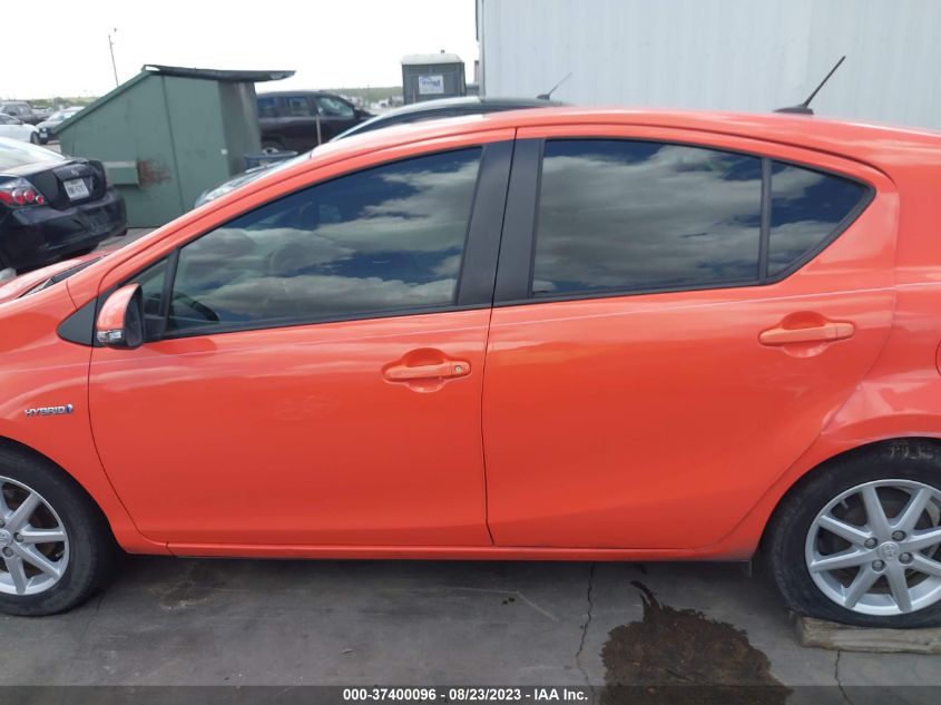 2014 TOYOTA PRIUS C ONE/THREE/TWO/FOUR - JTDKDTB30E1073151