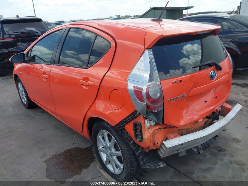 2014 TOYOTA PRIUS C ONE/THREE/TWO/FOUR - JTDKDTB30E1073151