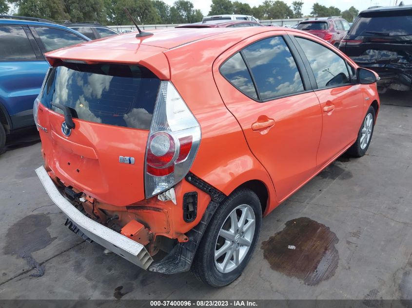 2014 TOYOTA PRIUS C ONE/THREE/TWO/FOUR - JTDKDTB30E1073151
