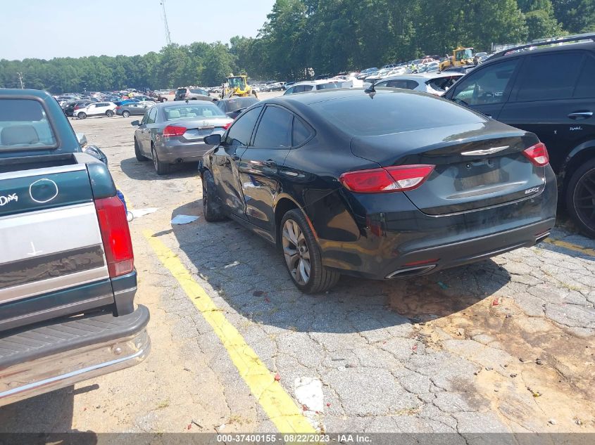 2015 CHRYSLER 200 S - 1C3CCCBG7FN551591