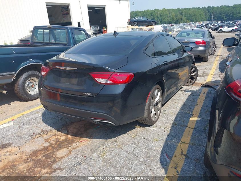 2015 CHRYSLER 200 S - 1C3CCCBG7FN551591