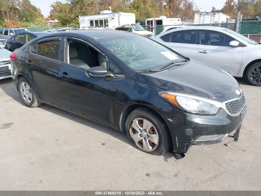 2014 KIA FORTE LX - KNAFK4A60E5141687