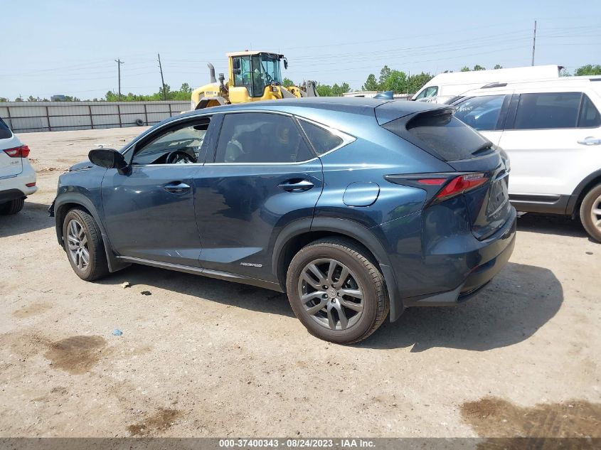 2015 LEXUS NX 300H JTJYWRBZXF2007999